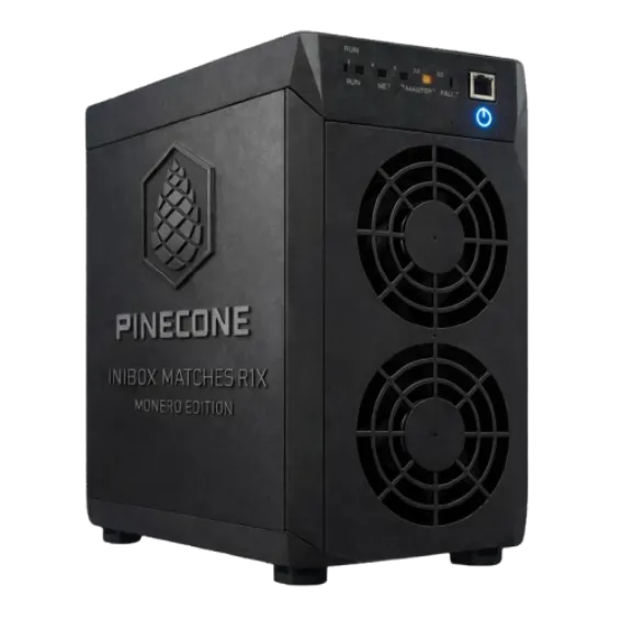 Pinecone Matches INIBOX R1X – XMR Edition (1200 KH/s)